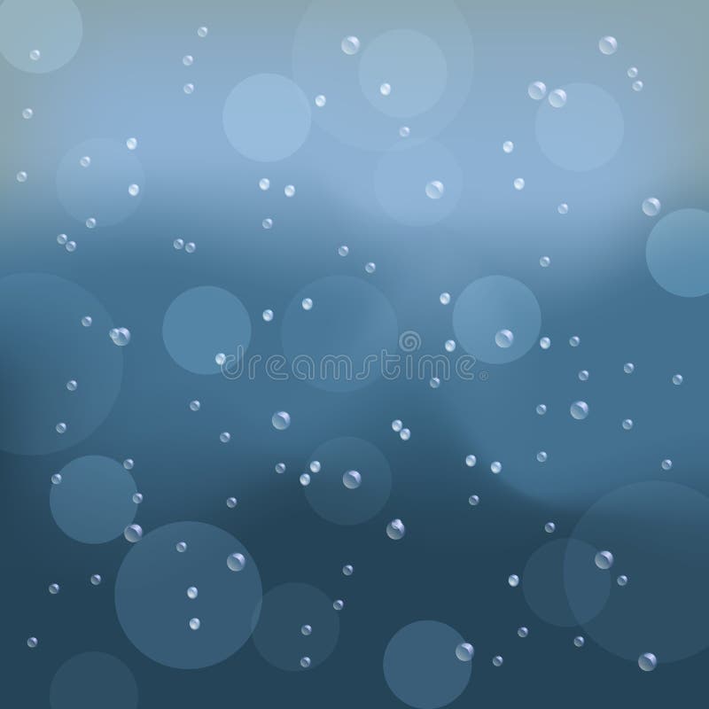 Baisse de pluie illustration de vecteur Baisse de pluie illustration de vecteur