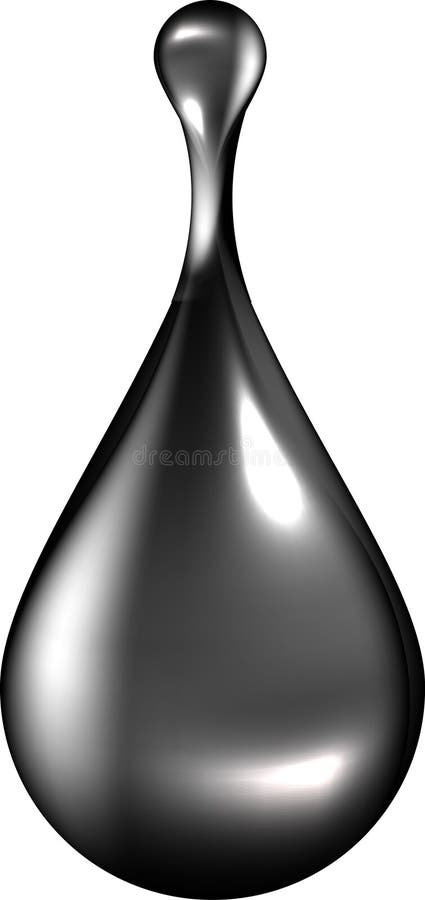 Baisse de pétrole illustration de vecteur Baisse de pétrole illustration de vecteur