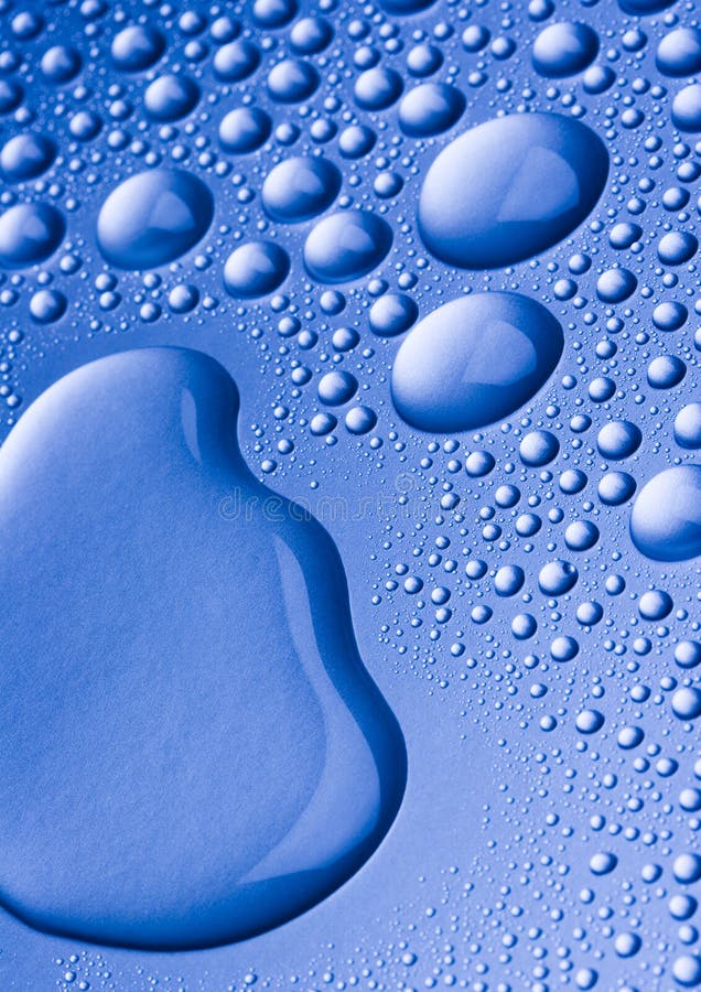 Close-up Photo of Water Drops. Close-up Photo of Water Drops