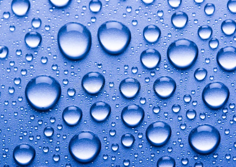 Close-up Photo of Water Drops. Close-up Photo of Water Drops