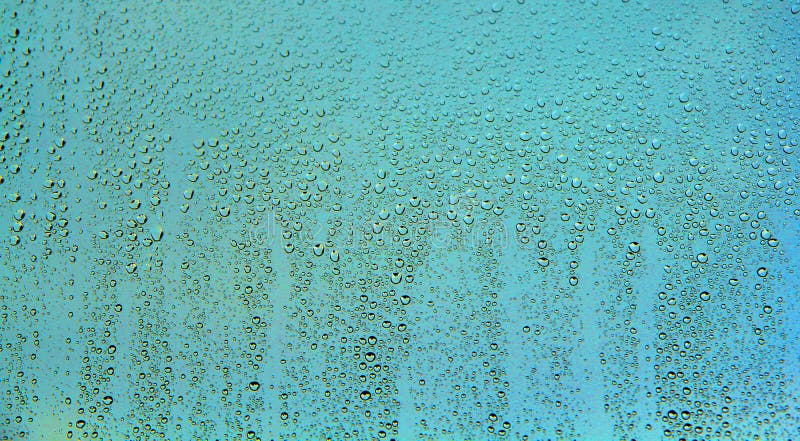 Water drops on the window. Water drops on the window