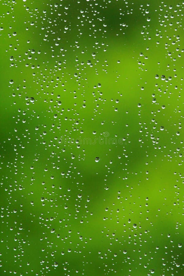 Water drops on the window. Water drops on the window