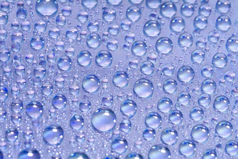 Close-up Photo of Water Drops. Close-up Photo of Water Drops