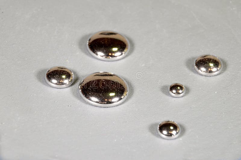 Baisses de Mercury photographie stock Baisses de Mercury photographie stock