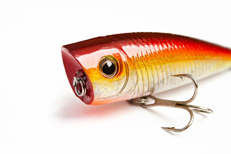 Bait for fishing - popper stock photos