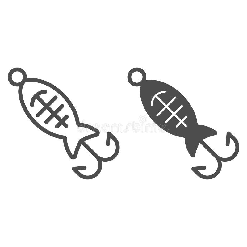 Download Fish And Fishing Lure Vector Illustration Stock Vector ...