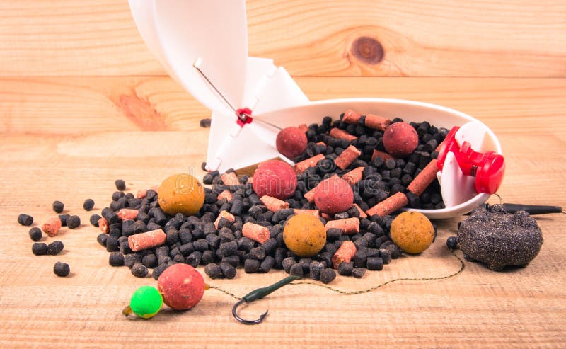 Avid Carp Air Range Spod. Bait rocket - big carp. stock photos