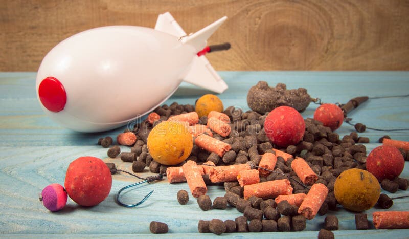 Avid Carp Air Range Spod. Bait rocket - big carp. stock photography