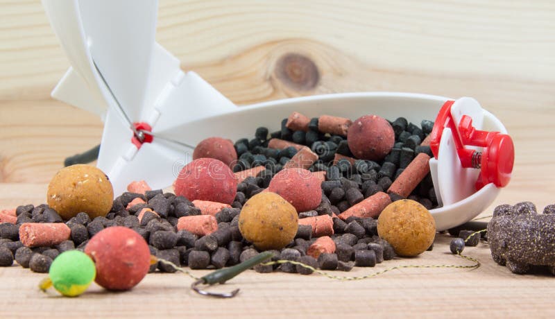 Avid Carp Air Range Spod. Bait rocket - big carp. stock photo