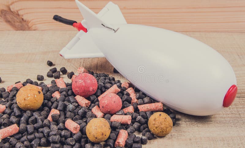 Avid Carp Air Range Spod. Bait rocket - big carp. royalty free stock image