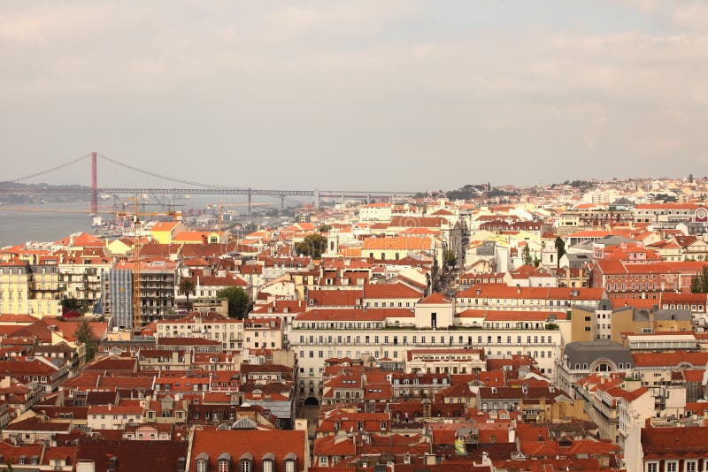 Baixa Lisbona immagine stock. Immagine di mare, lisbona 26577637