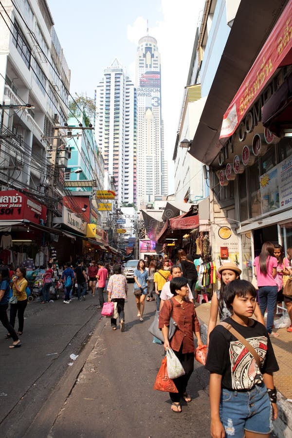 Baiyoke Tower 2 land mark of Bangkok Thailand stock images