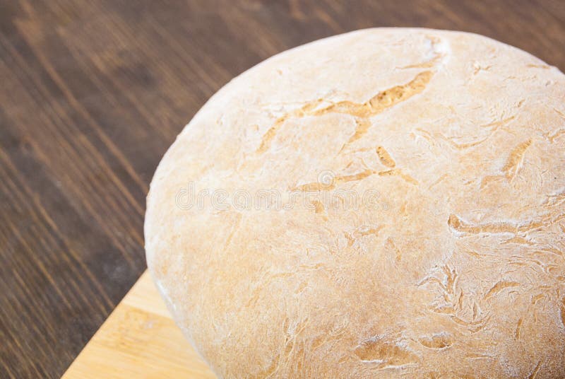 The Bake Fresh Bread at Home. Fresh, Crusty Bread. Natural Product
