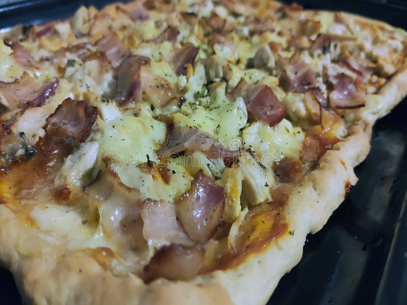 Bake Homemade Pizza Hot from Oven Stock Photo Image of table, fast