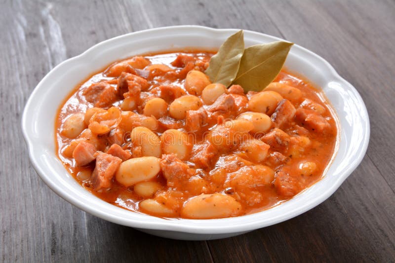 Baked beans stock photo. Image of cooked, legumes, soup 304260568
