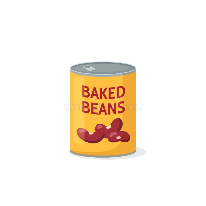 Банка фасоли рисунок. Baked Beans tin. A tin of Beans. Tin or can.