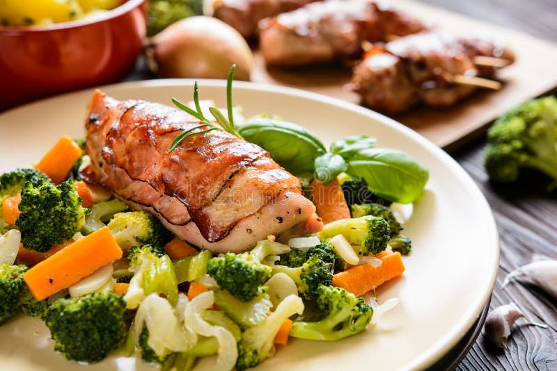 stuffed chicken breast wrapped in bacon stuffed chicken breast wrapped in bacon