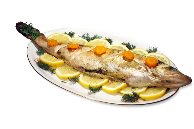 Baked fish