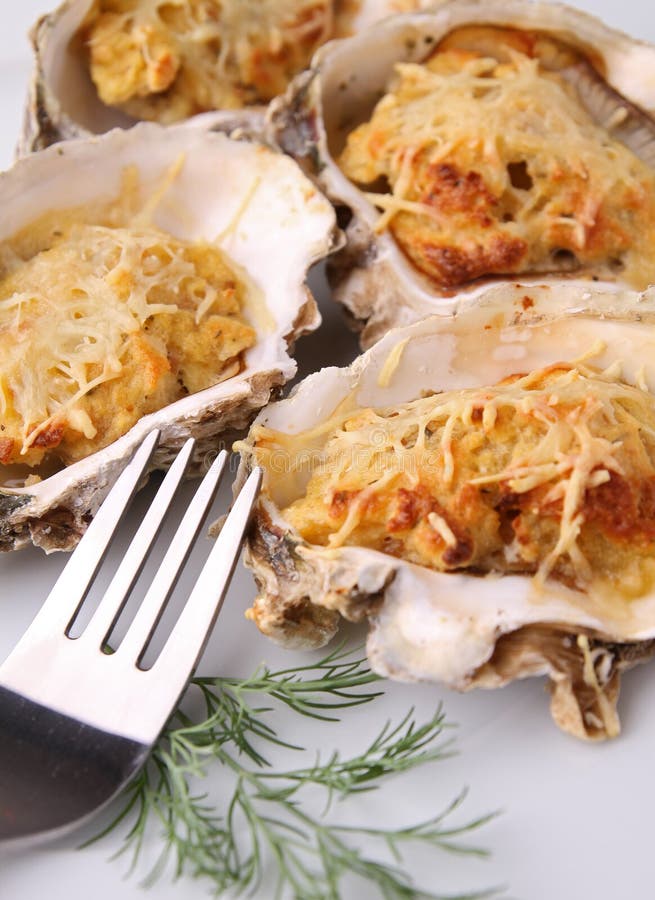 Baked oyster stock photo. Image of cooked, restaurant 21760258