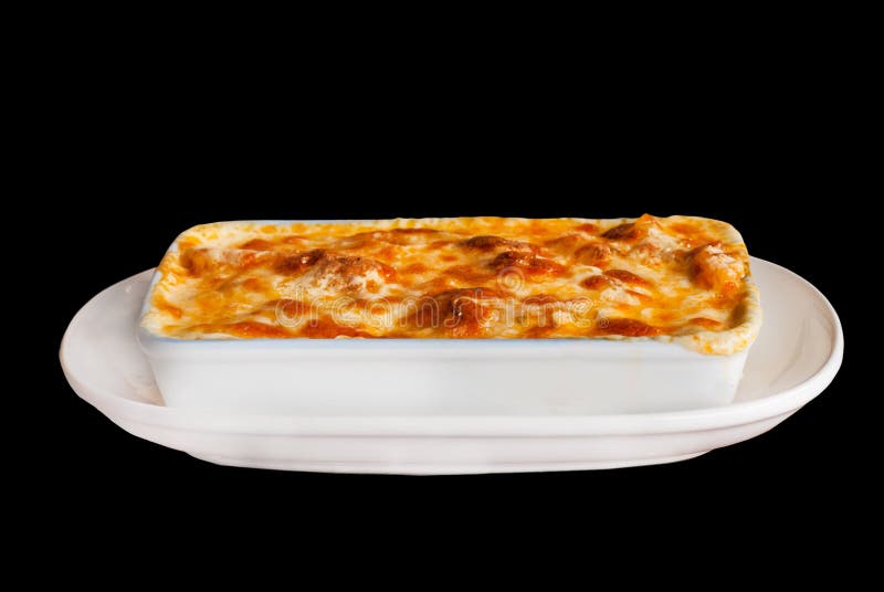 Baked Penne Pasta with Tomato Sauce and Cheese Stock Image - Image of