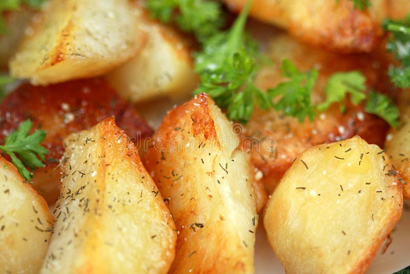 Baked potatoes