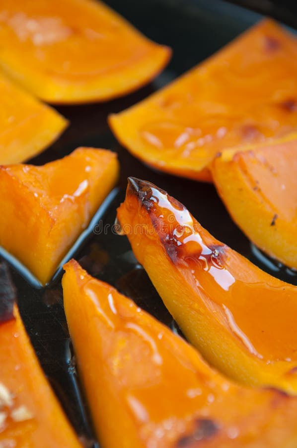 Baked Pumpkin royalty free stock photos