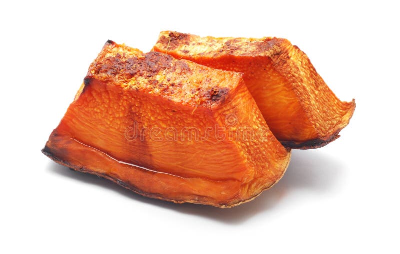 Baked pumpkin royalty free stock photo