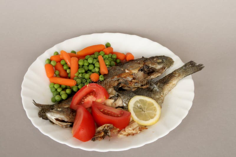 Baked trout