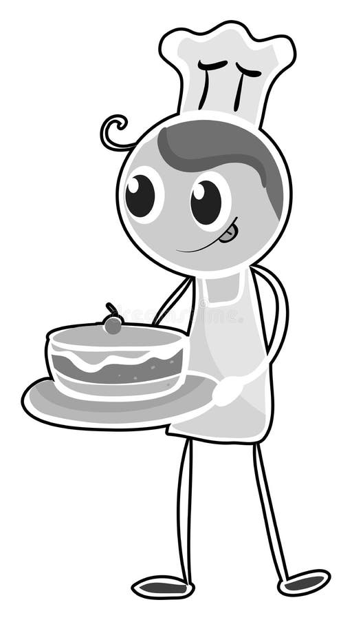 Baker stock illustration Baker stock illustration