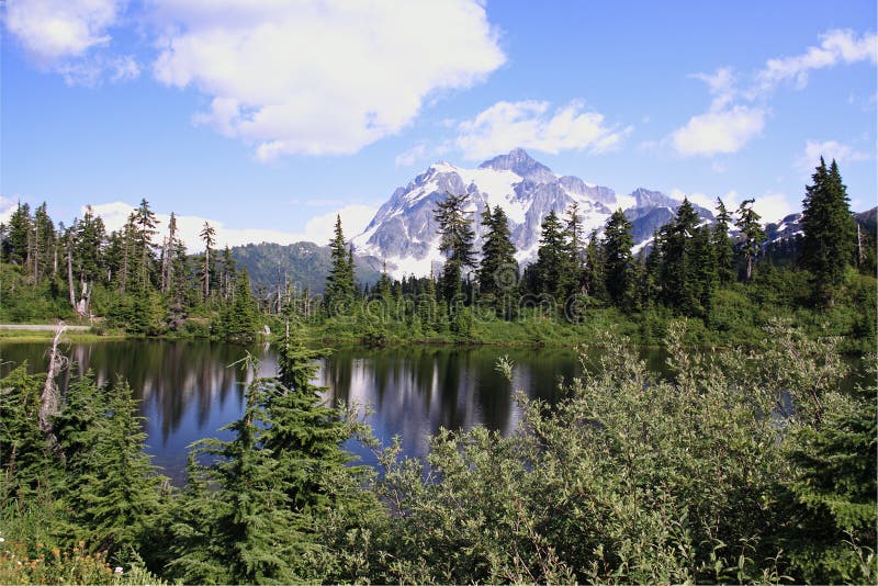 Baker Lake royalty free stock images