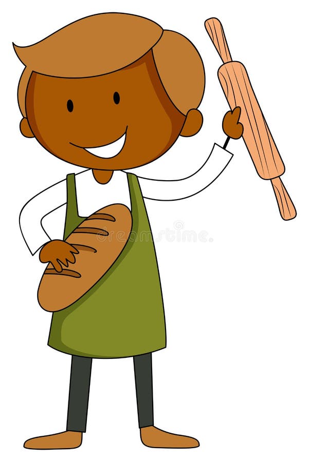Baker stock illustration Baker stock illustration