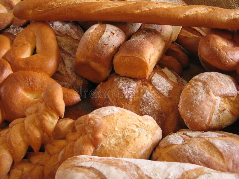 Gruppo di pane di visualizzazione.