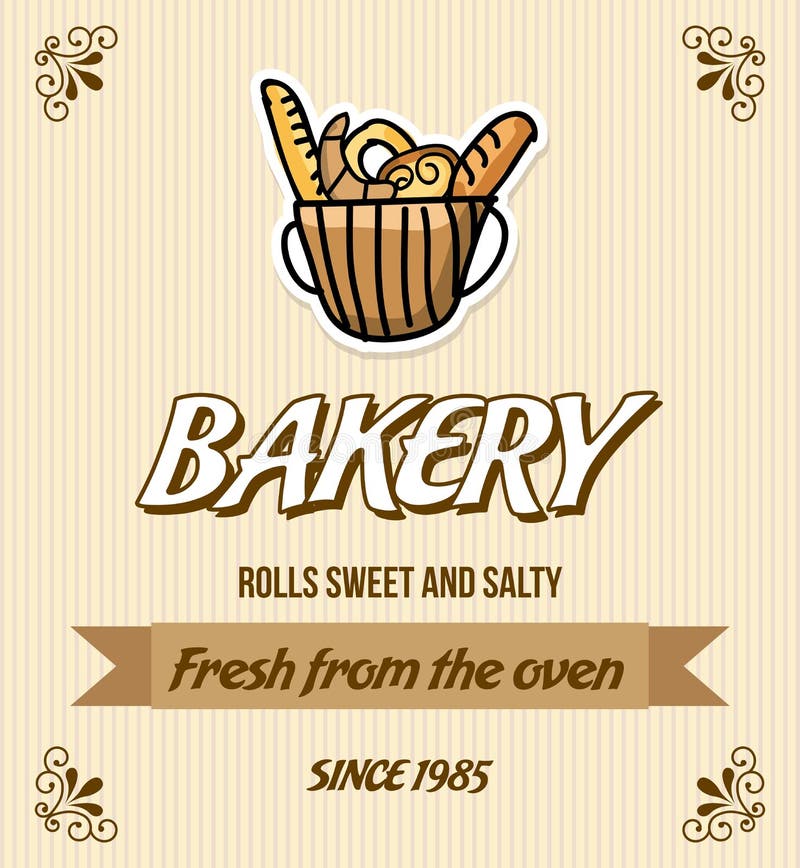Bakery design vector illustration