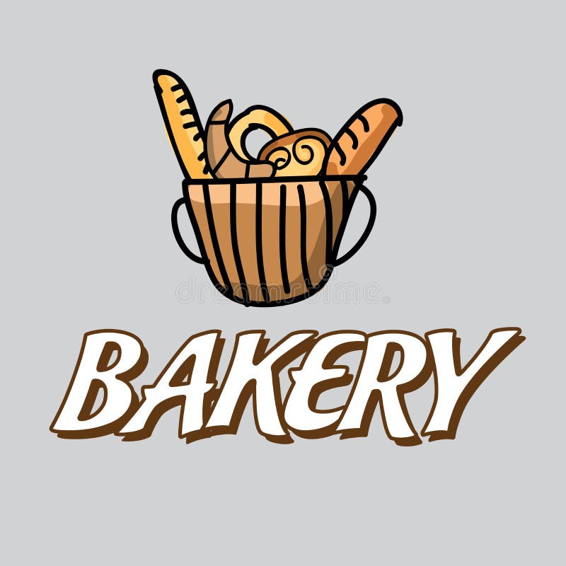 Bakery design stock illustration