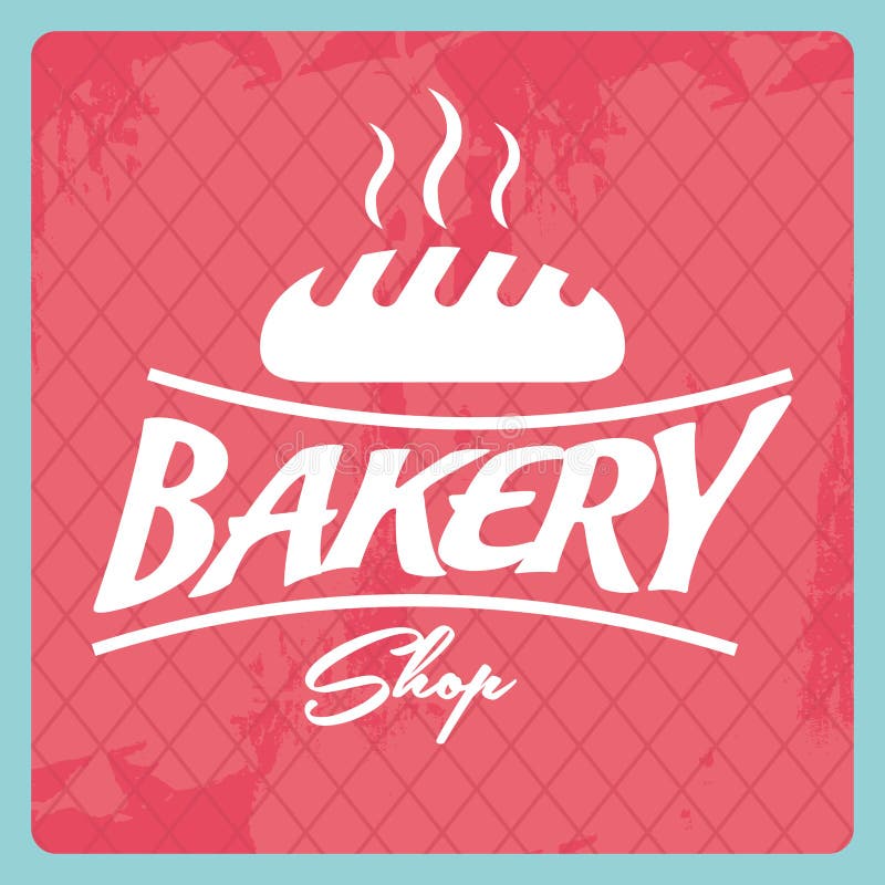Bakery design stock illustration
