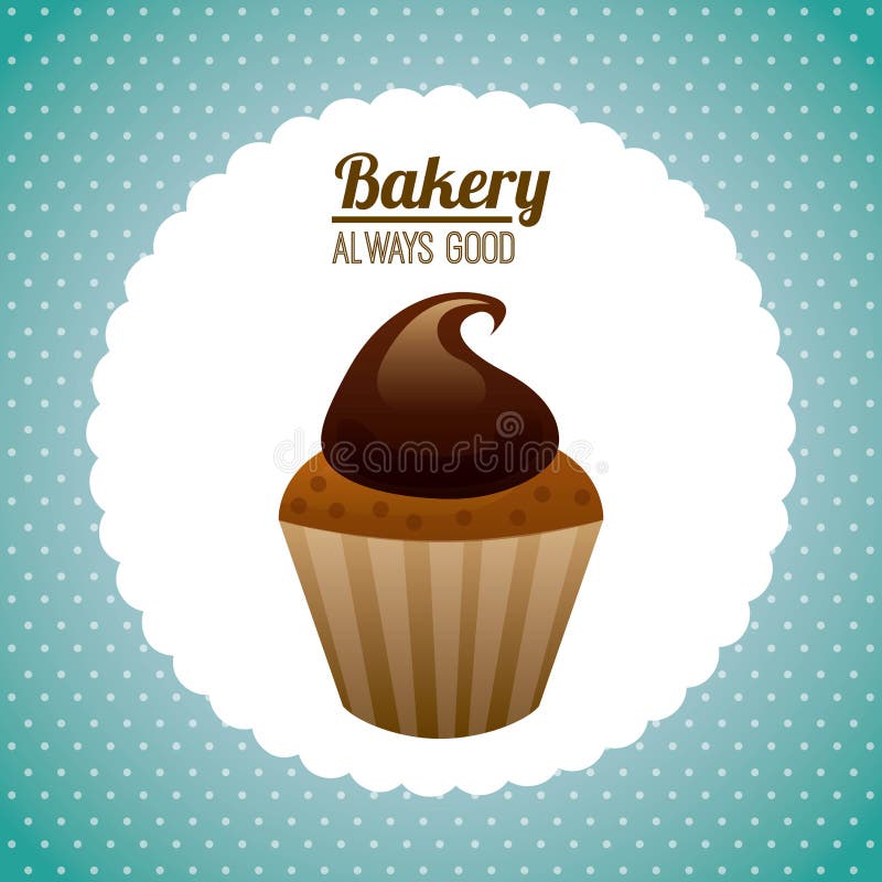 Bakery design royalty free illustration