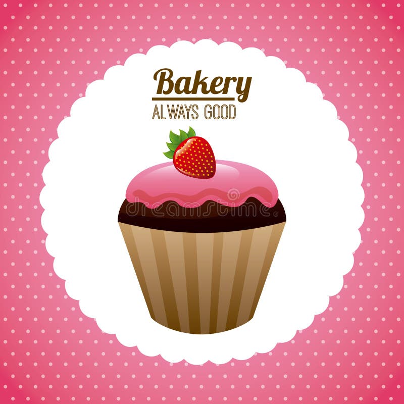Bakery design stock illustration