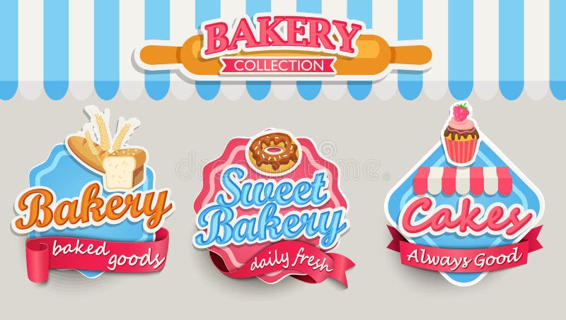 Bakery design template. vector illustration