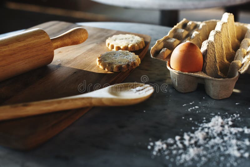 Bakery Equipment Cooking Preparation Tools Concept Stock Photo Image