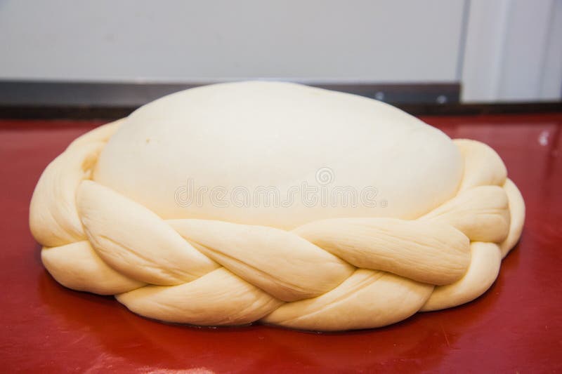 Bakery. Production of Bread, Rolls, Pies and Cookies Stock Image