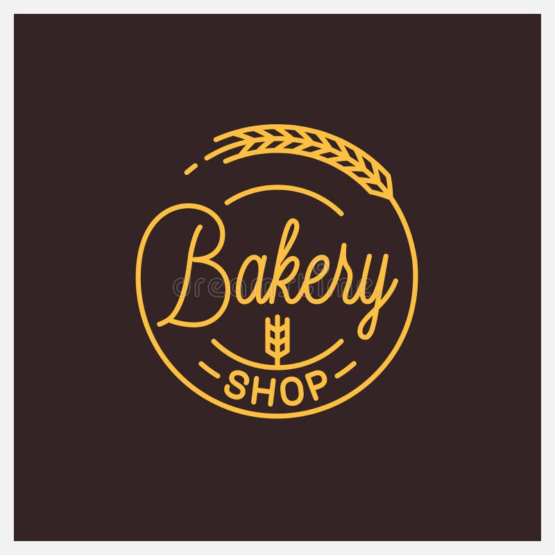 Bakery Vintage Bread Label Background Stock Vector - Illustration of ...