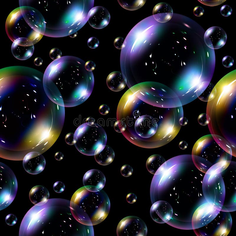 bakgrund bubbles seamless tvål