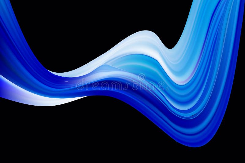 Bakgrund för banret för vektorillustrationen vred modern abstrakt med 3d blå flödesflytandeform Design f?r akrylm?larf?rg vektor illustrationer Bakgrund för banret för vektorillustrationen vred modern abstrakt med 3d blå flödesflytandeform Design f?r akrylm?larf?rg vektor illustrationer