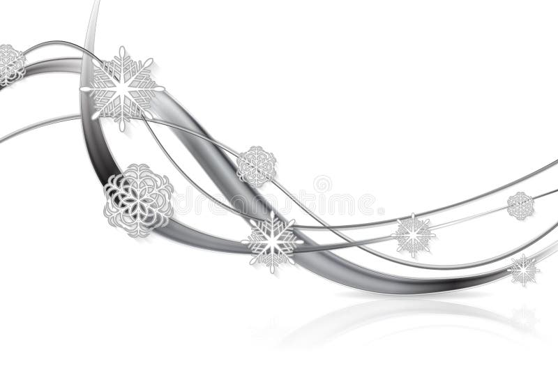 Bakgrund för jul för silvermetallabstrakt begrepp stock illustrationer Bakgrund för jul för silvermetallabstrakt begrepp stock illustrationer