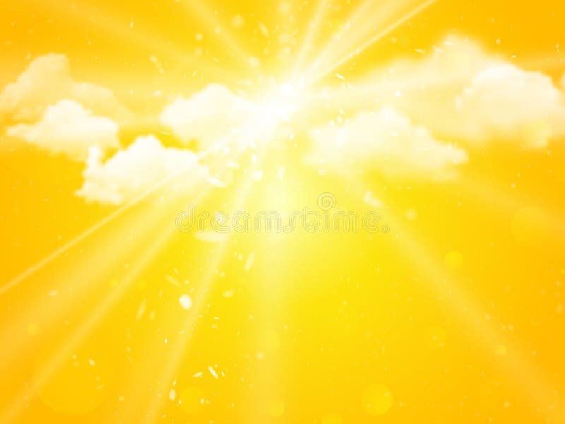 Bakgrund för sommar för solskenhimmelabstrakt begrepp stock illustrationer Bakgrund för sommar för solskenhimmelabstrakt begrepp stock illustrationer