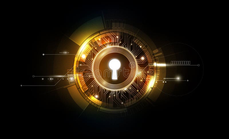 Glow keyhole abstract futuristic technology background with light and shiny, key of success solution, business concept, vector illustration eps10. Glow keyhole abstract futuristic technology background with light and shiny, key of success solution, business concept, vector illustration eps10