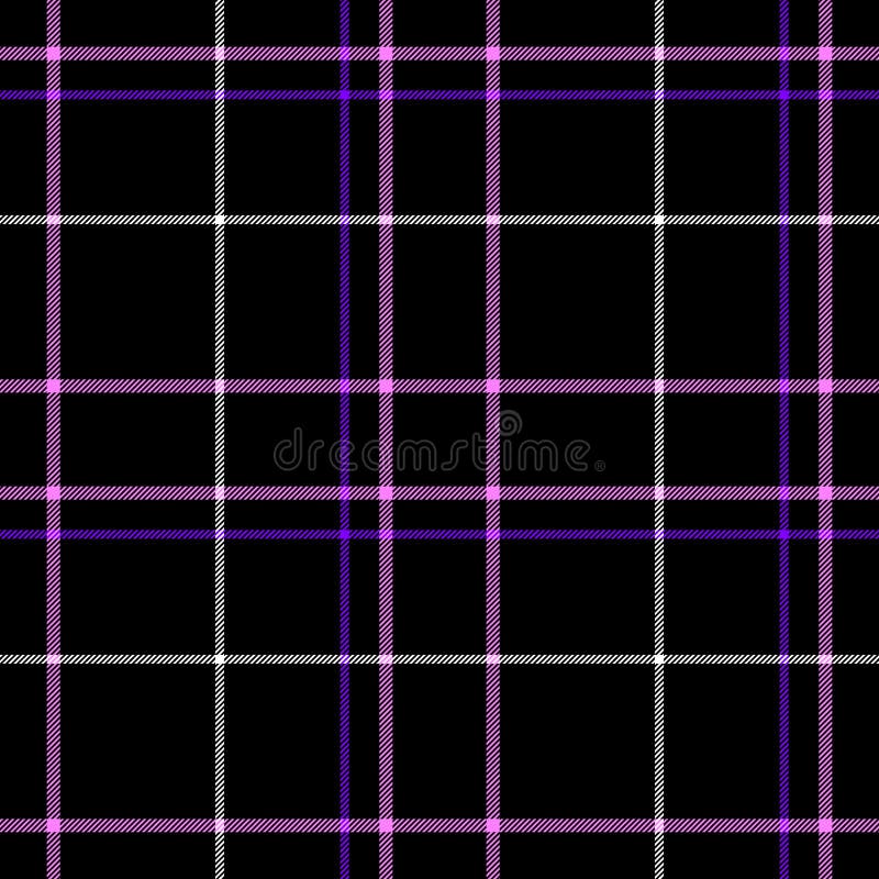 Bakgrund för textur för modell för svart för kontrolldiamanttartan tyg för pläd sömlös royaltyfri illustrationer Bakgrund för textur för modell för svart för kontrolldiamanttartan tyg för pläd sömlös royaltyfri illustrationer