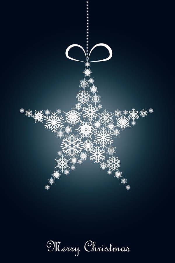 Bakgrundsbluejul stock illustrationer