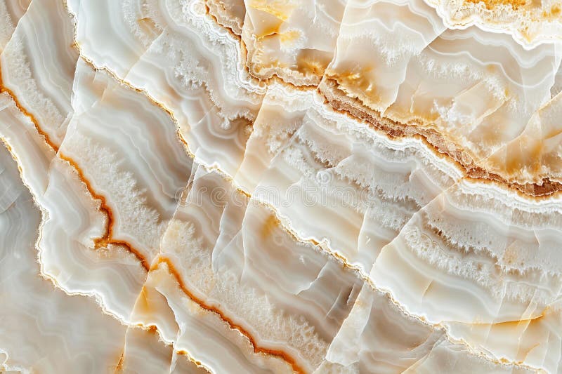 Bakgrundsstängning av vit och beige marble. vit onyxyta med naturliga mönster för väggbeklädnad eller golvplattor. så royaltyfri illustrationer
