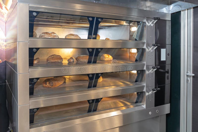 Bread Bakery Oven stock photo. Image of industrial, machinery 62547464